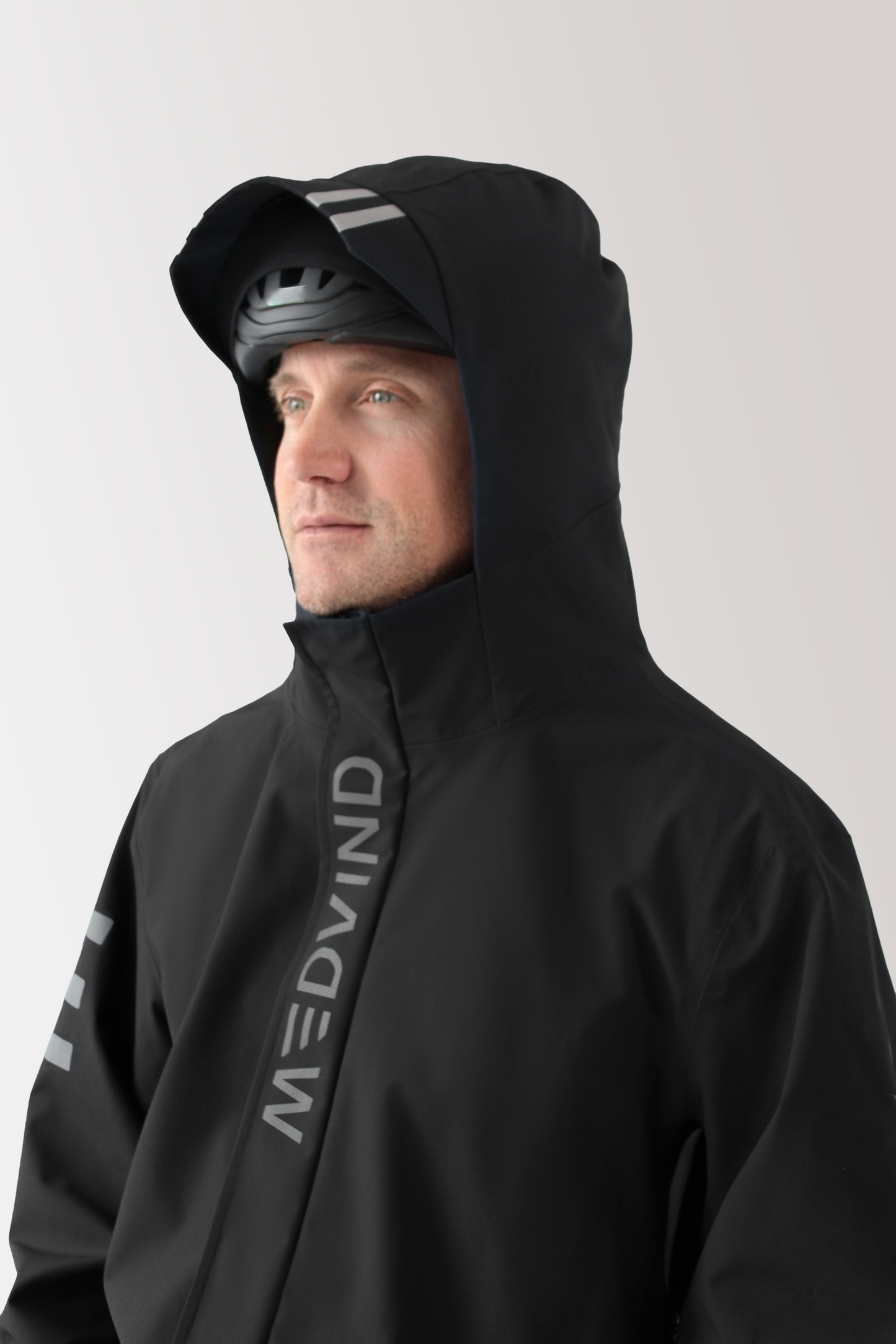 WeatherShield cycling jacket - Black bird - Men