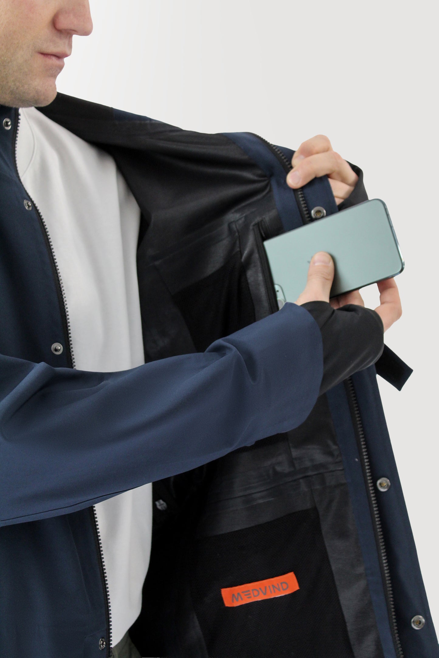 Veste de cyclisme WeatherShield - Bleu nuit