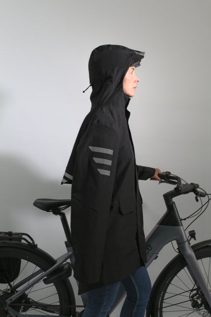 Allweather Fahrradjacke - Black bird - Damen - OHNE Ride On