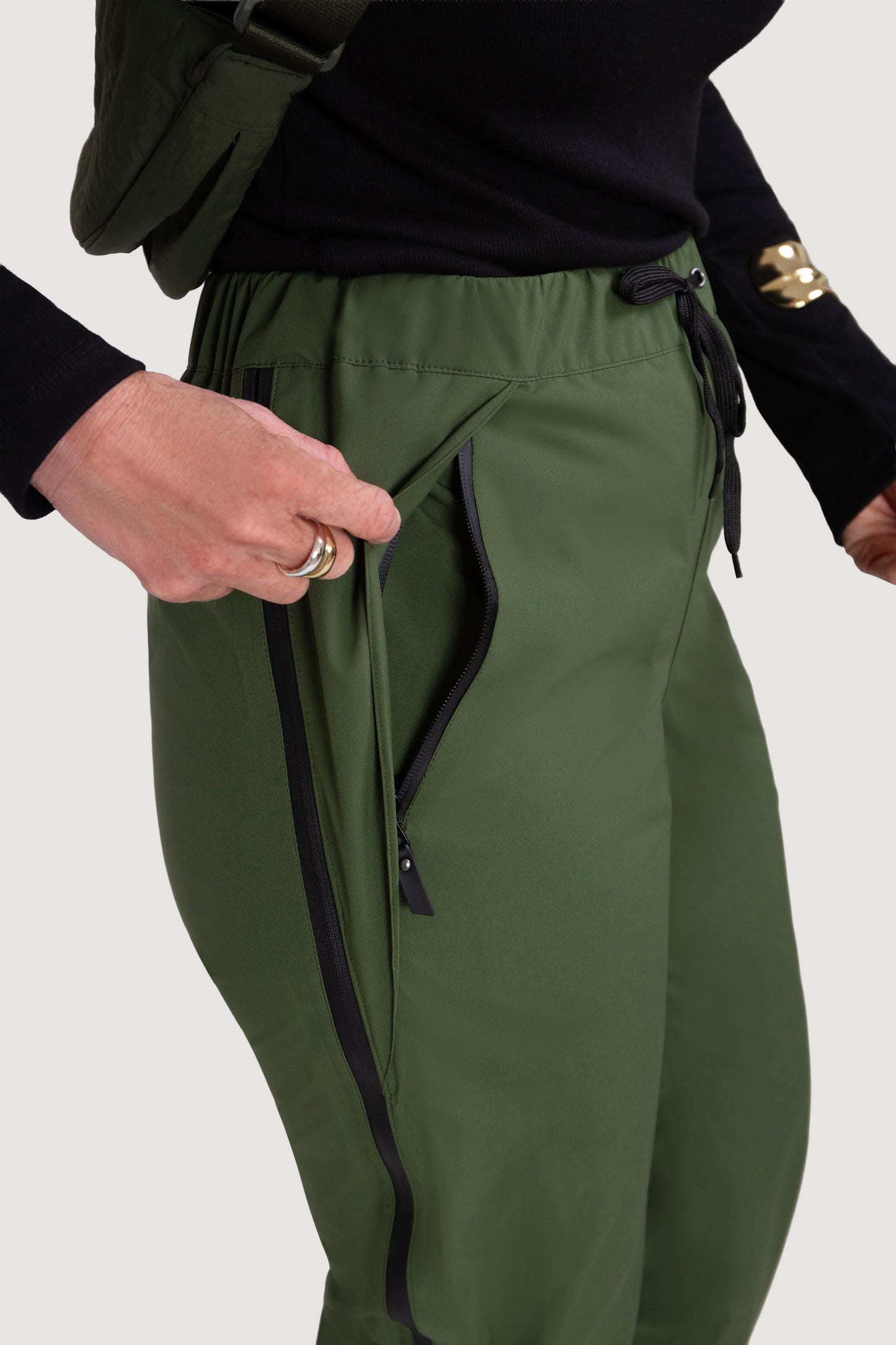 2nd Gen - Allweather Fahrradhose - Olive Leaf - Damen