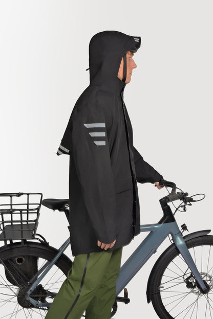 Veste de cyclisme WeatherShield - Oiseau noir - Hommes