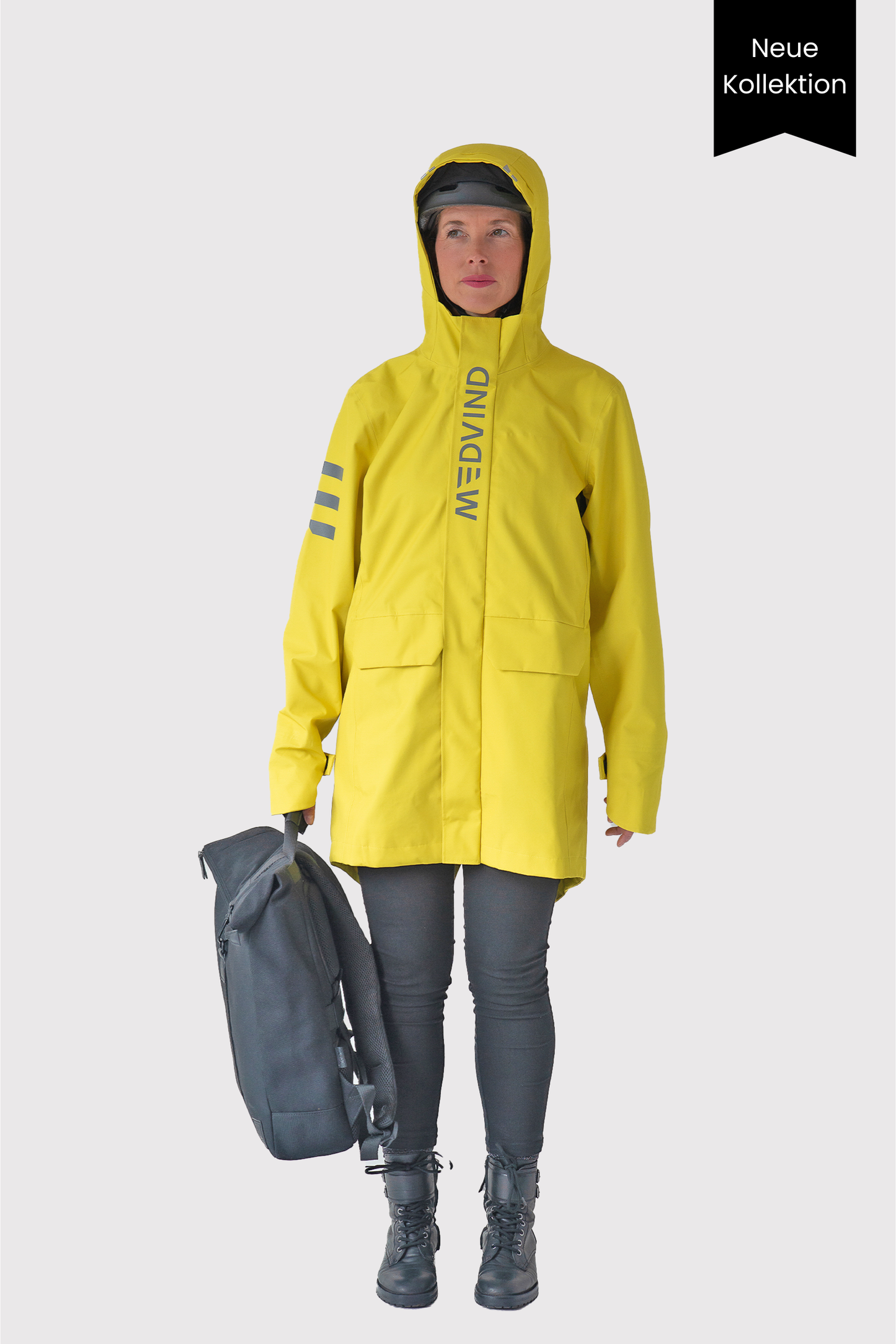 2nd Gen - Allweather Fahrradjacke - Go Bananas - Damen