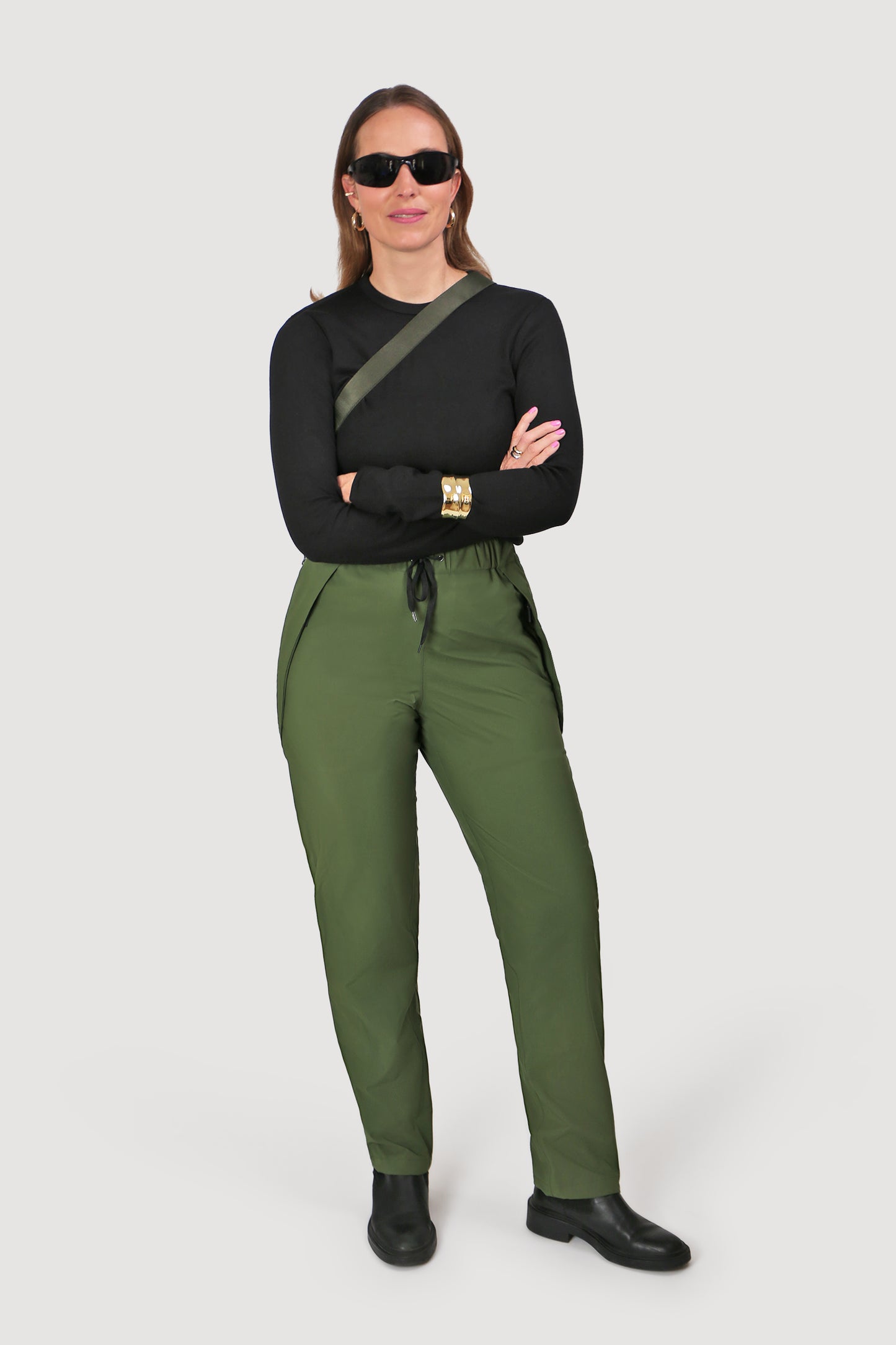 2nd Gen - Allweather Fahrradhose - Olive Leaf - Damen