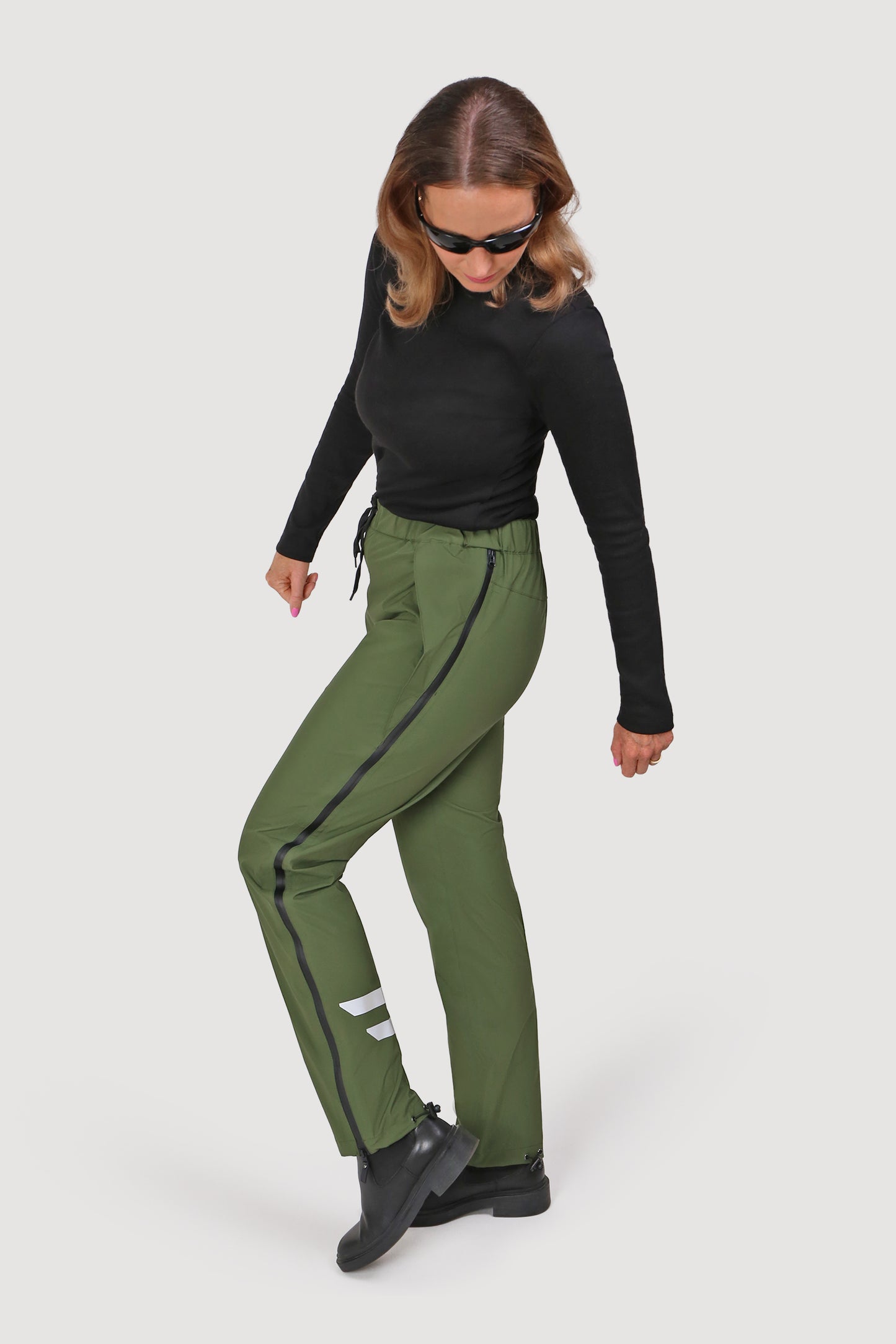 2nd Gen - Allweather Fahrradhose - Olive Leaf - Damen