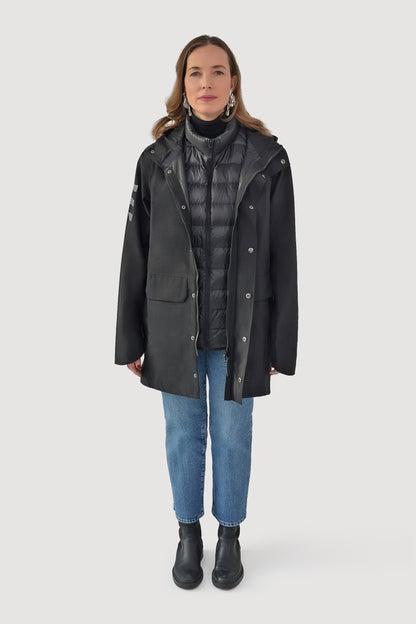 WeatherShield Cycling Jacket - Black bird - Women