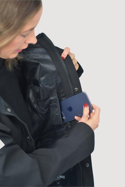 WeatherShield Cycling Jacket - Black bird - Women