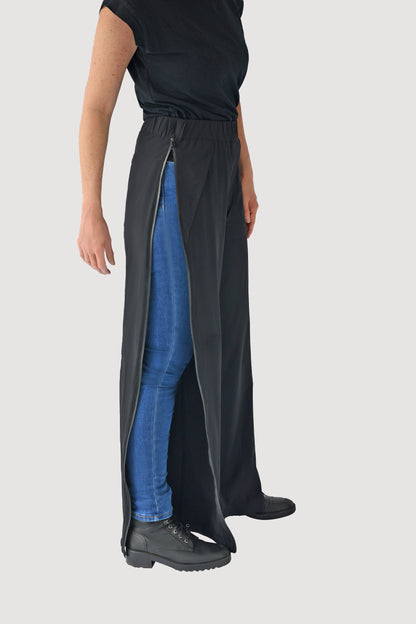 2nd Gen - Allweather Fahrradhose - Black Panther - Damen