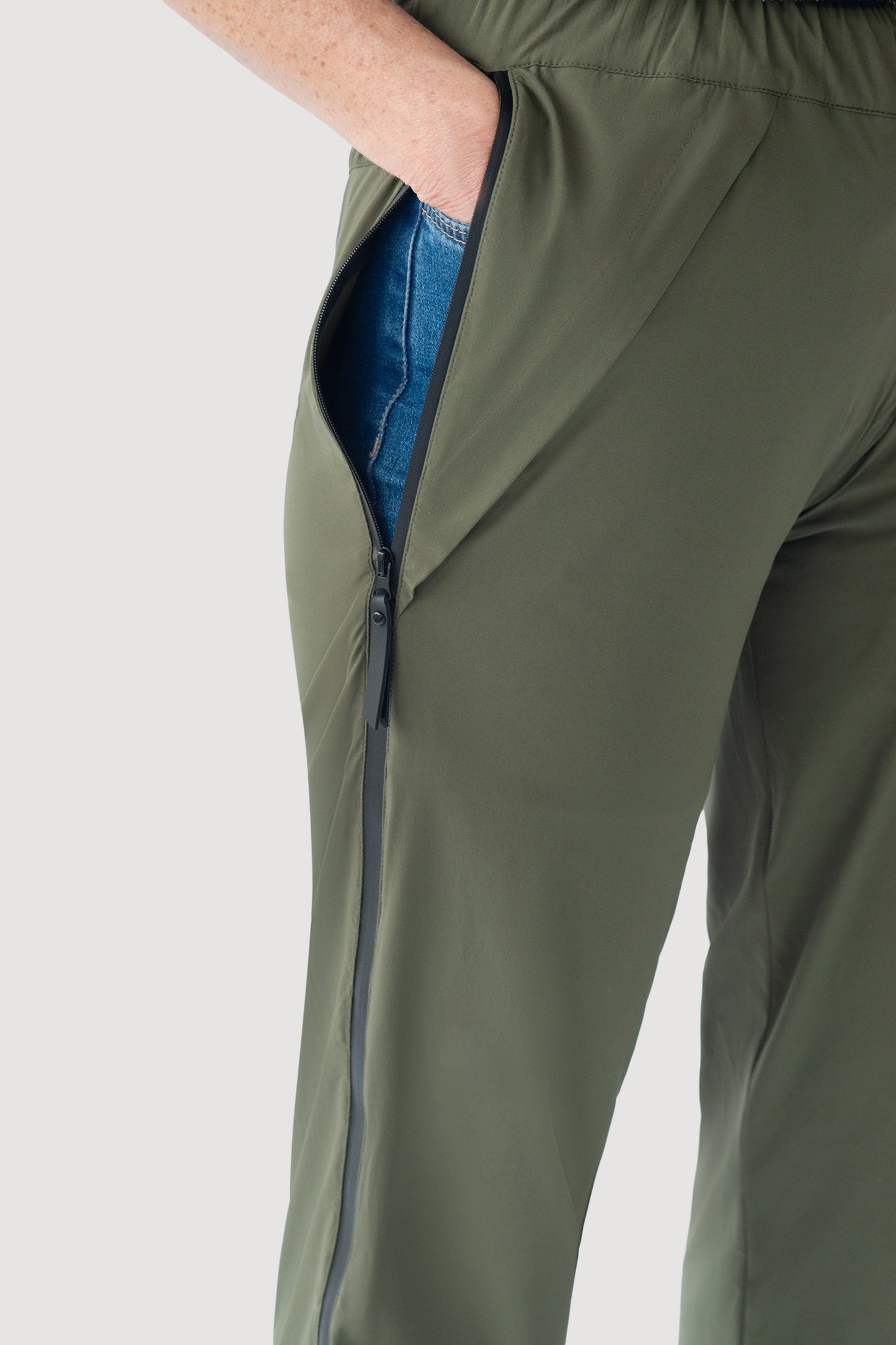 2nd Gen - Allweather Fahrradhose - Olive Leaf - Damen