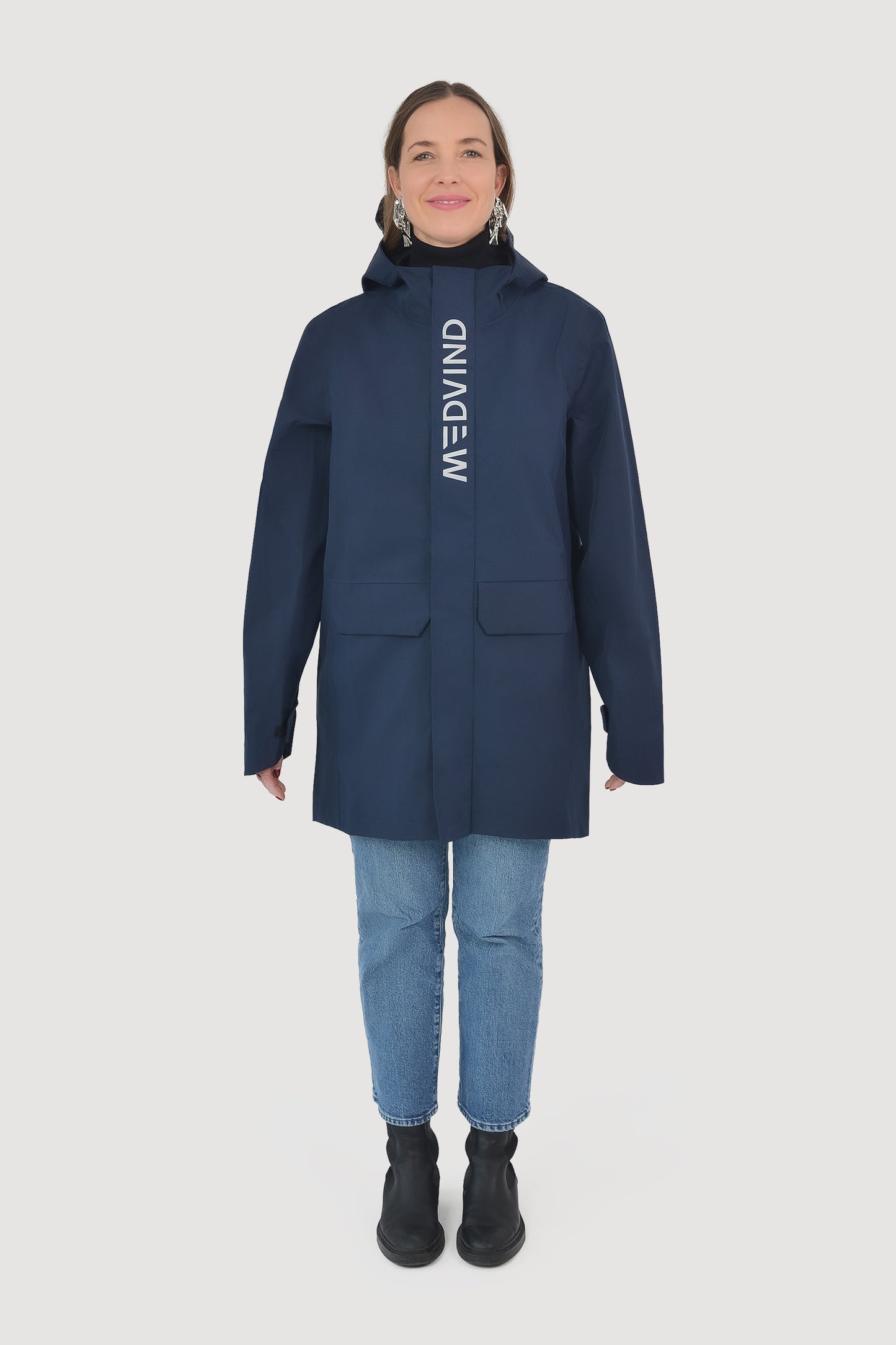 Veste de cyclisme WeatherShield - Bleu nuit - Femme