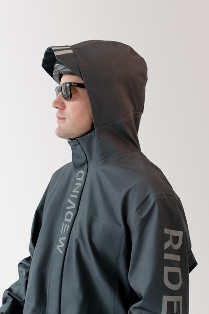 Allweather Fahrradjacke - Night rider - Herren - Ohne "Ride on"